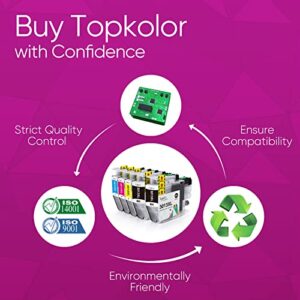 Topkolor Compatible Brother LC3013 3013 Ink Cartridges (High Page Yield of LC3011 3011 Ink Cartridges) for Brother MFC-J491DW MFC-J895DW MFC-J690DW MFC-J497DW Printer, 10-Pack