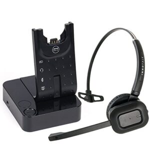 innotalk wireless headset compatible with cisco 6945 7942g 7945g 7962g 7965g 7975g 7821 7841 7861 8811 8841 8845 phone (pioneer)