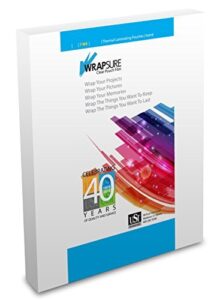 usi wrapsure thermal (hot) laminating pouches/sheets, letter size, 7 mil, 9 x 11 1/2 inches, clear gloss, 100-pack