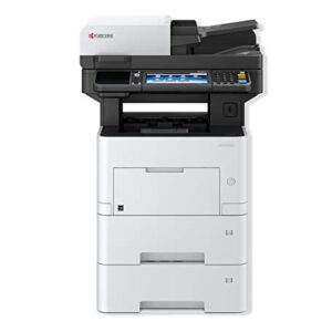 Kyocera 1102TB2US0 Ecosys M3655idn B&W MFP; Resolution Up to Fine 1200 Dpi; Print, Scan, Copy and Fax Functions; Up to 57 PPM; Mobile Printing Ready; HyPAS Business Applications Ready