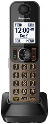 panasonic cordless phone handset accessory compatible with kx-tgf350n / kx-tgf352n & kx-tgf353n series cordless phone systems – kxtgfa30n (champagne gold)