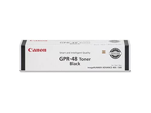 Canon CNMGPR48 Toner Cartridge, Black, Laser, 15200 Page, 1 Each