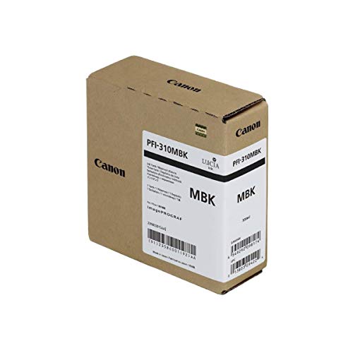 Canon PFI-310 330ml Matte Black Pigment Ink Tank for imagePROGRAF TX-2000, TX-3000 and TX-4000 Printers