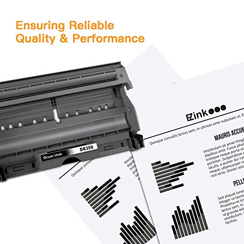 E-Z Ink (TM) Compatible Drum Unit Replacement for Brother DR350 to use with HL-2040 MFC-7420 Intellifax 2820 DCP-7020 HL-2070N MFC-7820N MFC-7220 DCP-7010 Fax-2820 Fax-2920 HL-2030 HL-2070 (1 Pack)