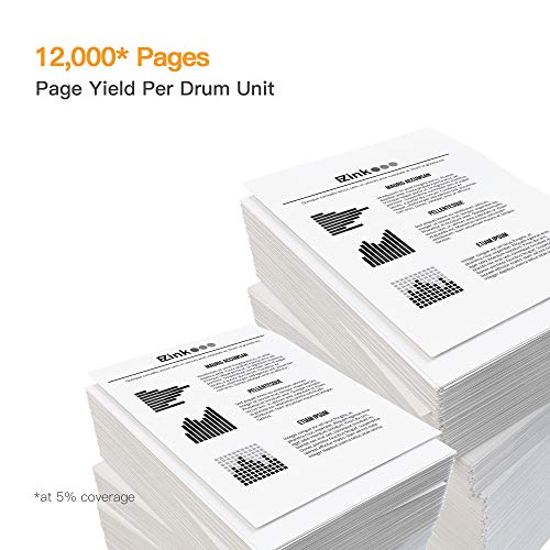 E-Z Ink (TM) Compatible Drum Unit Replacement for Brother DR350 to use with HL-2040 MFC-7420 Intellifax 2820 DCP-7020 HL-2070N MFC-7820N MFC-7220 DCP-7010 Fax-2820 Fax-2920 HL-2030 HL-2070 (1 Pack)