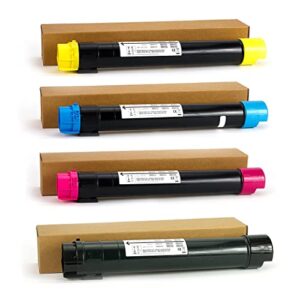 professor color re-coded oem toner cartridge replacement for xerox altalink c8030 c8035 c8045 c8055 c8070 | 006r01697 006r01698 006r01699 006r01700 – 4 pack