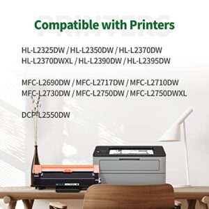 JINTUM TN760 Compatible Toner Cartridge Replacement for Brother TN760 TN-760 TN730 TN-730 High Yield Black for MFC-l2710DW MFC-L2750DW HL-L2350DW DCP-L2550DW HL-L2395DW HL-L2370DW HL-L2390DW (2 Pack)