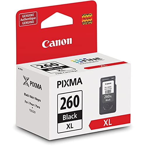 Canon 2 Pack PG-260XL Black Ink Cartridge