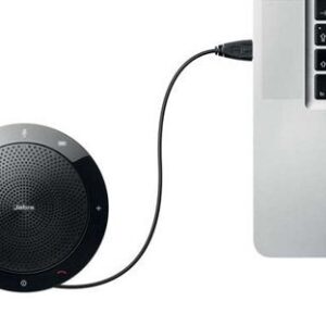 Jabra Speak 510+ with Link 360 – USB & Bluetooth Speakerphone Optimized for UC