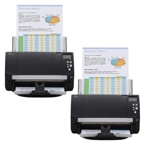 fujitsu fi-7160 color duplex document scanner – workgroup series (2-pack)