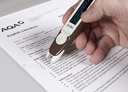 C Pen Text to Speech LingoPen - OCR Scanning Device for Reading, Literacy & Learning | 20+ Built in Dictionaries | Assistive Tool for Dyslexia & Learning Differences | Tests, Meetings, Language Study