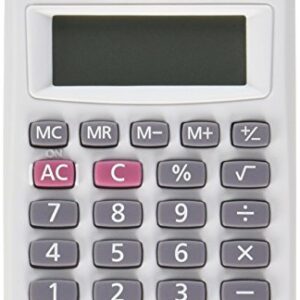 Casio HS-4G Handheld Solar Calculator, Small