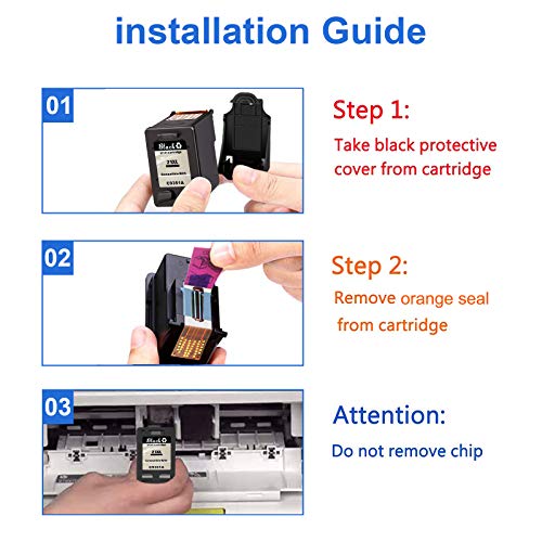 SuperInk Remanufactured High Yield Ink Cartridge Replacement for HP C9351A 21XL 21 Compatible with DeskJet D1520 D2345 F4140 F4180 F380 D1320 D1330 Officejet 4315 J3600 J3680 Printer( 2 Pack Black)