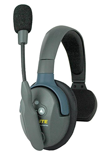 EARTEC UL2S Ultralite 2-Person System, Includes Single-Ear Master Headset and Single-Ear Remote Headset