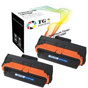 2-pack tg imaging 2xblack compatible mlt-d103l toner cartridge replacement for samsung mltd103l ml-2950nd 2955nd 2955dw scx-4729fw 4729fd 4701nd 4728fd 4729fd toner printer