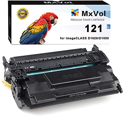 MxVol Compatible 121 Toner Cartridge Replacement for Canon 121 CRG-121 3252C001 Toner High Yield 5,000 Pages use for Canon imageCLASS D1620 D1650 Printer - 1 Pack Black