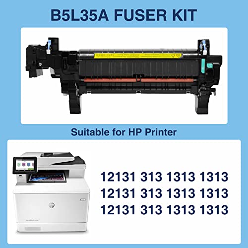 B5L35A Fuser Maintenance Kit 110V, Compatible with B5L35-67901, B5L35-67902, RM2-0011, for HP Color Laserjet Enterprise M552/M553/M577 etc. Upgraded