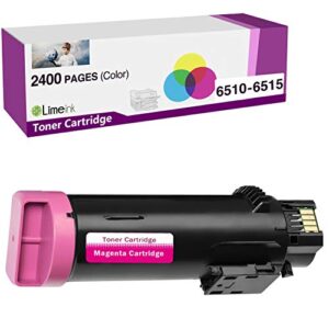 limeink 1 magenta compatible high yield laser toner replacement cartridges for xerox phaser 6510 workcentre 6515 printer 6515/dn 6515/dni 6510/dn dni