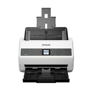 epson workforce ds-970 sheetfed scanner – 600 dpi optical,white