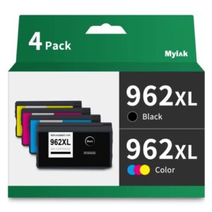 myi k 962xl ink cartridge remanufactured replacement for hp 962xl use with officejet pro 9010 9012 9013 9016 9018 9019