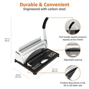 Amazon Basics Comb Binding Machine