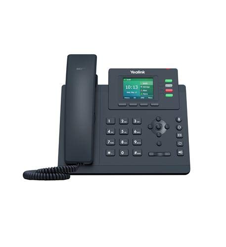 Yealink SIP-T33G IP Phone [10 Pack] 4 VoIP Accounts. 2.4-Inch Color Display. Dual-Port Gigabit Ethernet, 802.3af PoE, Power Adapter Not Included (SIP-T33G)