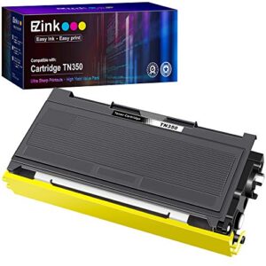 e-z ink (tm) compatible toner cartridge replacement for brother tn350 tn-350 tn 350 to use with intellifax 2820 intellifax 2920 hl-2070n hl-2040 dcp-7020 mfc-7820n (black, 1pack)