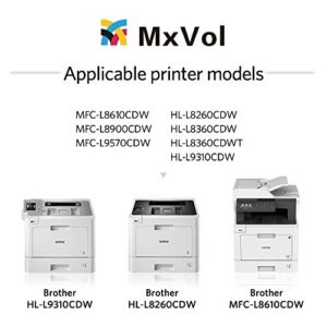 MxVol Compatible Brother TN-436 TN436BK TN436 Toner Cartridge High Yield Toner, use for Brother HL-L8360CDW HL-L8260CDW MFC-L8610CDW MFC-L8900CDW Printer (Black 1-Pack)