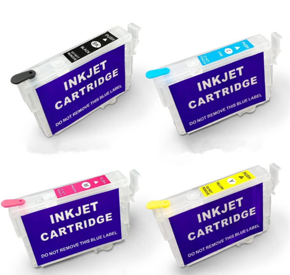 Bangin' Meats 212XL No Chip Refillable Ink Cartridges for WF-2850 XP-4100 Printer