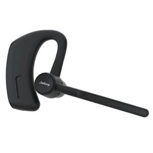 jabra perform 45 ear hook mono bluetooth headset – advanced ultra-noise-cancelling microphone, push-to-talk functionality, face2face mode and discreet design – black