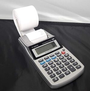 canon p1dhv 12-digit portable printer,display calculator