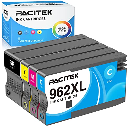 Remanufactured 962XL Ink Cartridge for HP 962 Work with HP OfficeJet Pro 9010 Ink Cartridges HP OfficeJet Pro 9012 9015 9018 9020 9025 9027 9028 Printer