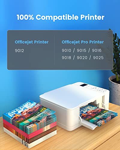 Remanufactured 962XL Ink Cartridge for HP 962 Work with HP OfficeJet Pro 9010 Ink Cartridges HP OfficeJet Pro 9012 9015 9018 9020 9025 9027 9028 Printer