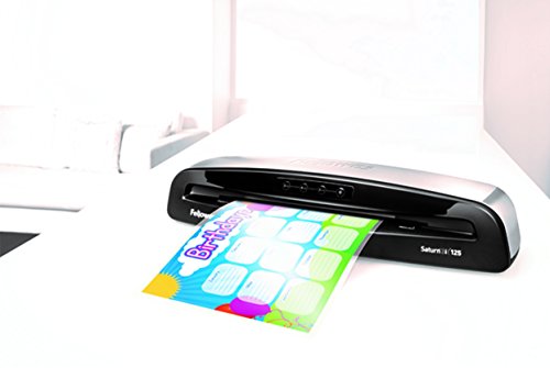 Fellowes Callisto 125 Laminator, 12.5-Inch (57291), Silver/Black