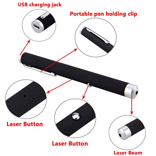 Wireless Presenter, Remote Presentation Clicker, Suitable for Slideshow Teaching, Speech, Sales Guidance