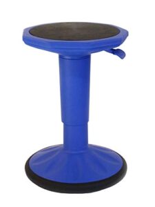 adjustable wobble stool – middle and high school students – flexible seating for classrooms – adjusts from 17″ – 23″