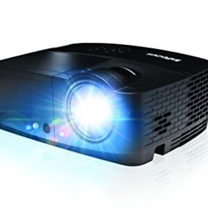 InFocus IN2128HDx 1080p Network Projector, 4000 Lumens, HDMI, 4GB Internal Memory, Wireless-Ready