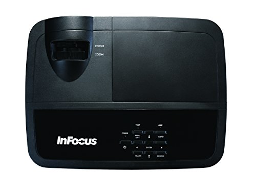 InFocus IN2128HDx 1080p Network Projector, 4000 Lumens, HDMI, 4GB Internal Memory, Wireless-Ready