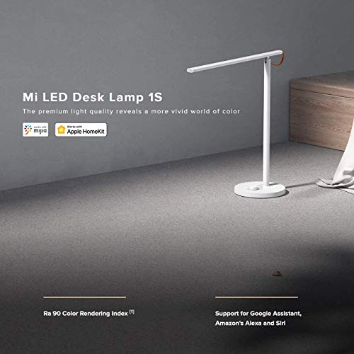 Original Xiaomi LED Desk Lamp Smart Remote Control Dimmable Table Lamps Desklight Support Mobile Phone App Control 4 Lighting Mode,Flicker-free Light