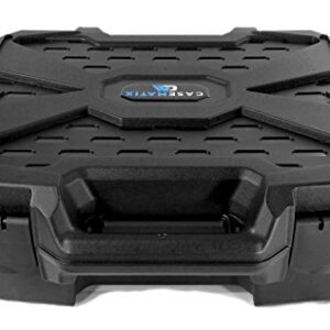 CASEMATIX Projector Travel Case Compatible with ViewSonic PA503S, PA503W, PA503X, PG703W, PG703 Projectors, HDMI Cable and Remote, Case Only