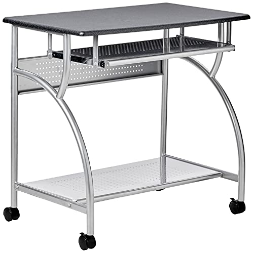 Safco SOHO Mobile Workstation, Anthricite, Metallic Gray