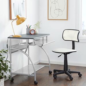 Safco SOHO Mobile Workstation, Anthricite, Metallic Gray