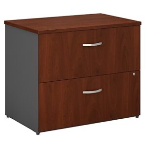 bush business furniture series c collection 36w 2dwr lateral file in hansen cherry