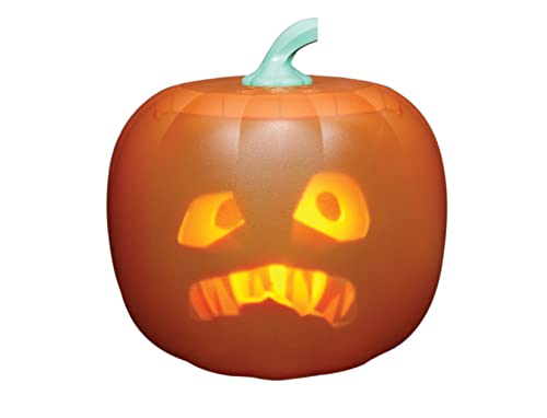 Mindscope Jabberin Jack Talking Animated Pumpkin with Built in Projector & Speaker Plug'n Play