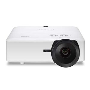 ViewSonic LS860WU 5000 Lumens WUXGA Short Throw Laser Projector with One-Wire HDBT 1.3x Optical Zoom Vertical Horizontal Keystone and Lens Shift