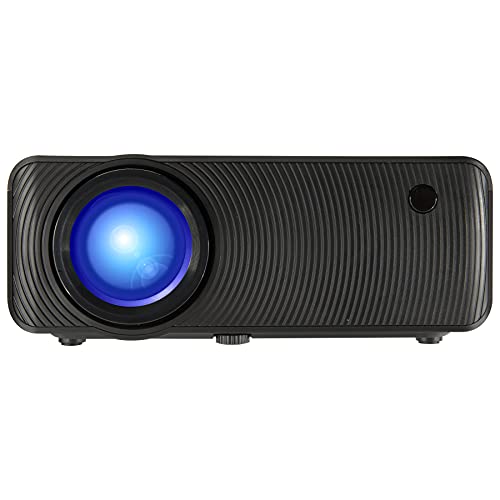 GPX Mini Projector with Bluetooth, USB and SD Media Ports, Includes Remote (PJ609B), Black