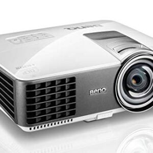 BenQ MX819ST 3000 ANSI Lumens XGA SmartEco Short Throw 3D Projector (Renewed)