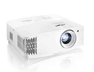 optoma uhd30 true 4k uhd gaming projector | 16ms response time with enhanced gaming mode | lowest input lag on 4k projector | 240hz refresh rate | hdr10 & hlg