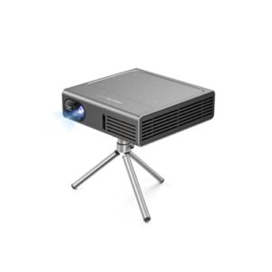 mini projector dlp – 5g wifi portable pocket projector with tripod 1080p movie projector 150 ansi lumen, built-in android 7.1os system
