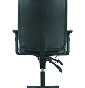 Sadie High-Back Leather Office/Computer Chair - Ergonomic Adjustable Swivel Chair with Lumbar Support (HVST331)